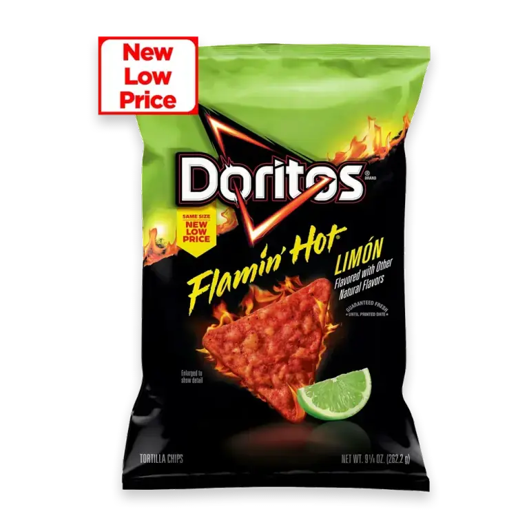 Flamin' Hot Limon Flavored Tortilla Chips