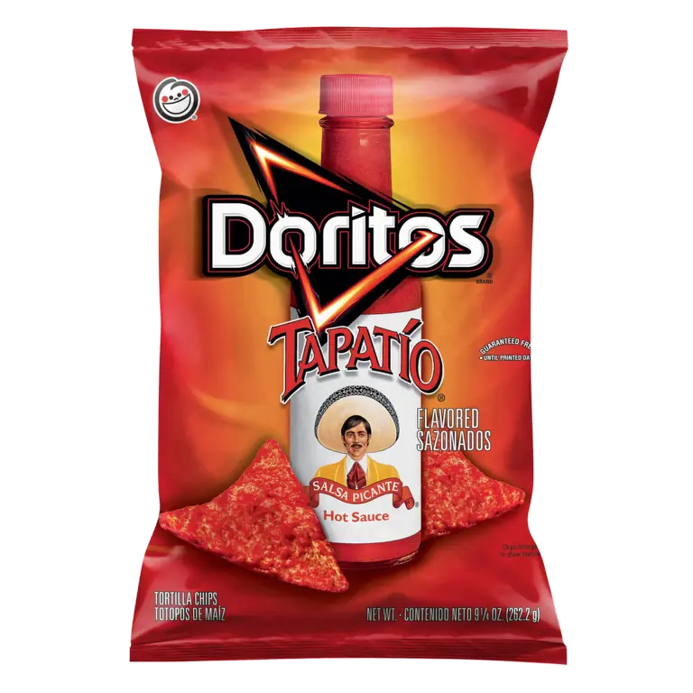 Hot Sauce Flavored Tortilla Chips