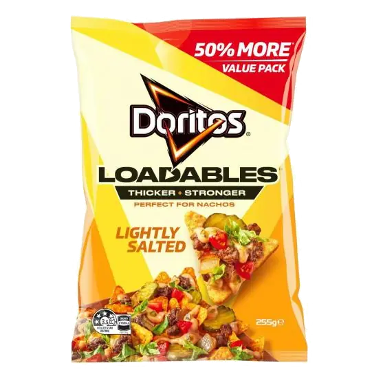 Loadable Corn Chips Lightly Salted
