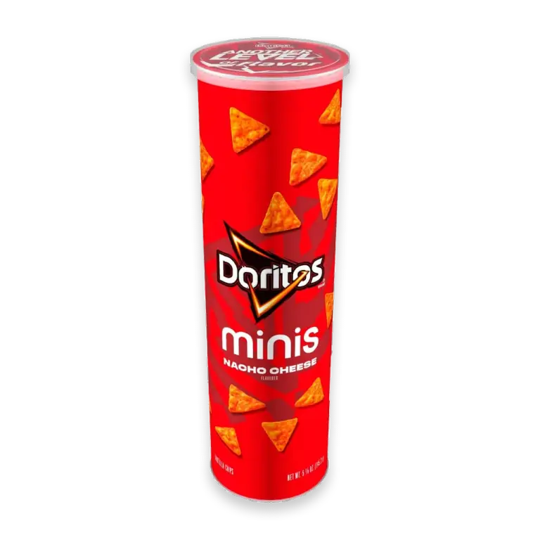 Minis Nacho Cheese Minis Tortilla Snack Stacks Crisps Chips