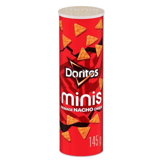 Minis Tortilla Chips Nacho Cheese 145 g