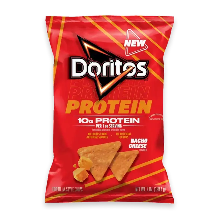 Protein Nacho Cheese Tortilla Chips