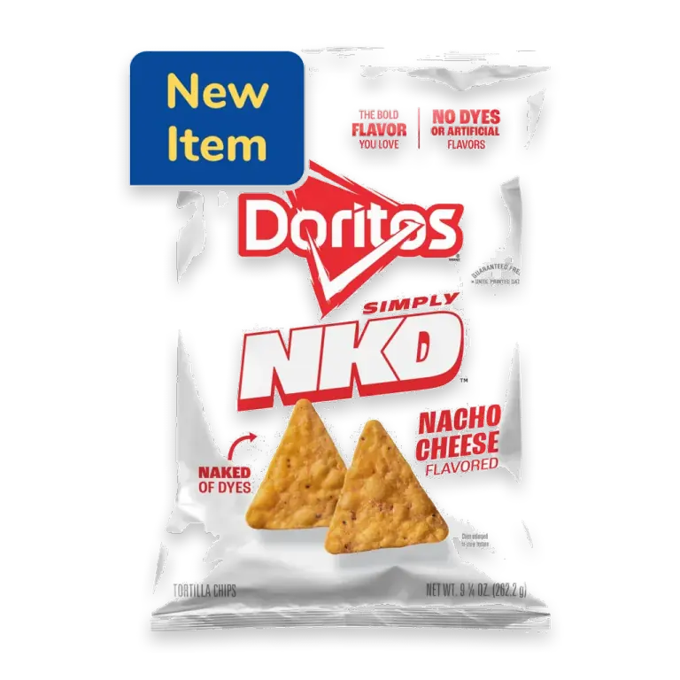 Simply NKD Nacho Cheese Flavored Tortilla Chips