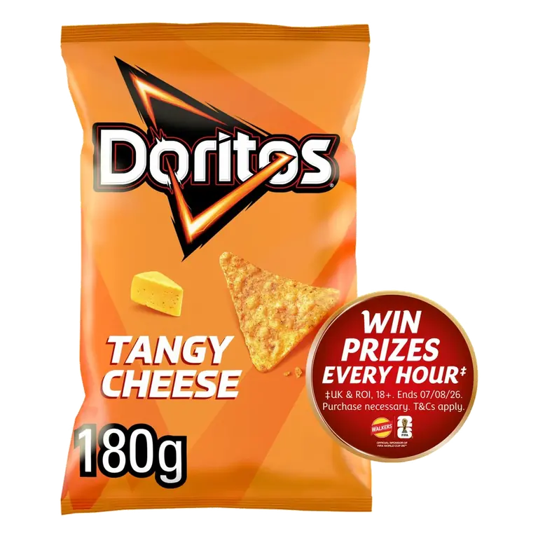 Tangy Cheese Tortilla Chips Sharing Bag Crisps