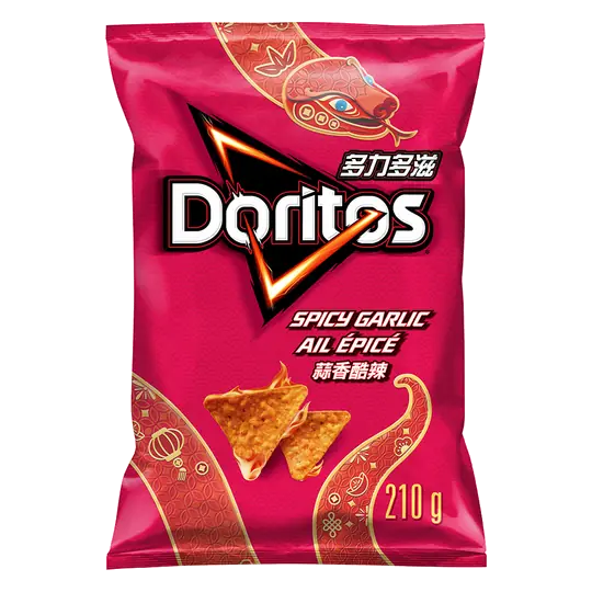 Tortilla Chips Spicy Garlic Flavoured 210 g