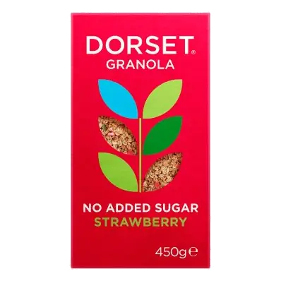 No Added Sugar Strawberry Granola