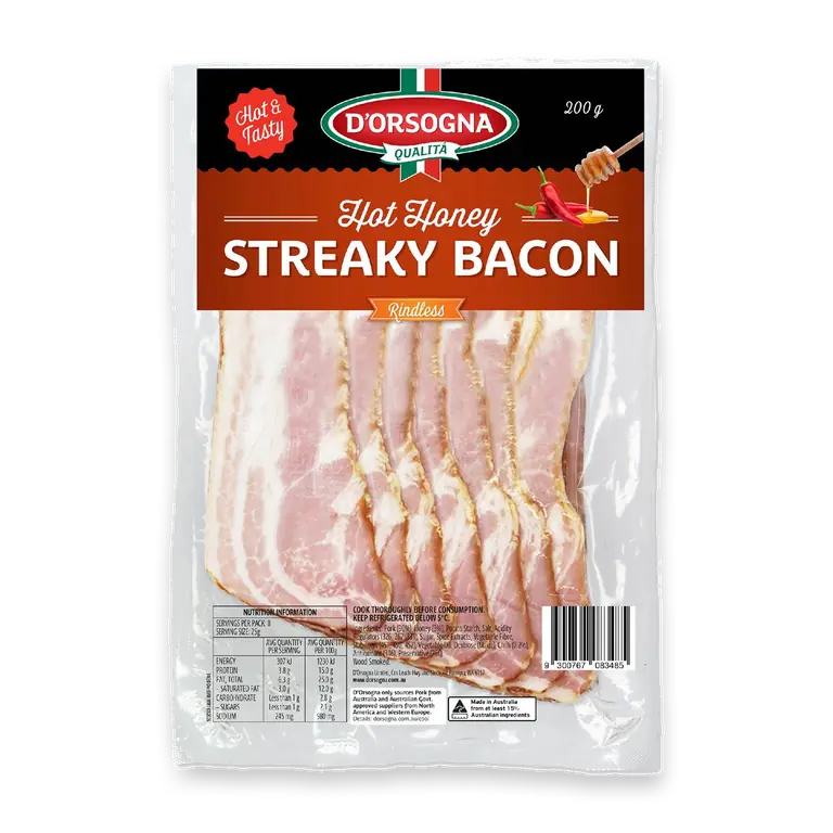 Hot Honey Streaky Bacon