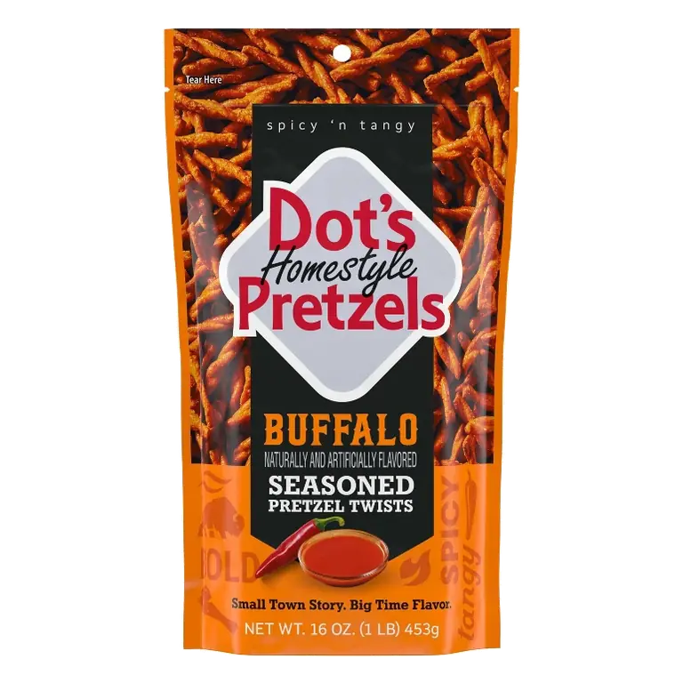 Dot's Homestyle Buffalo Pretzels, 16oz