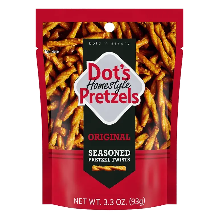 Dot's Homestyle Pretzels Original, 3.3oz