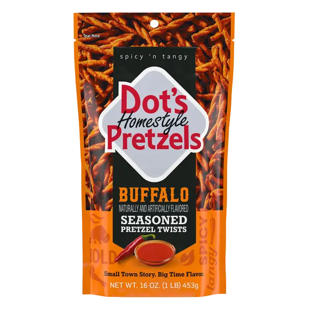 Homestyle Buffalo Seasoned Pretzel Twists