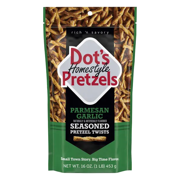 Homestyle Parmesan Garlic Seasoned Pretzel Twists