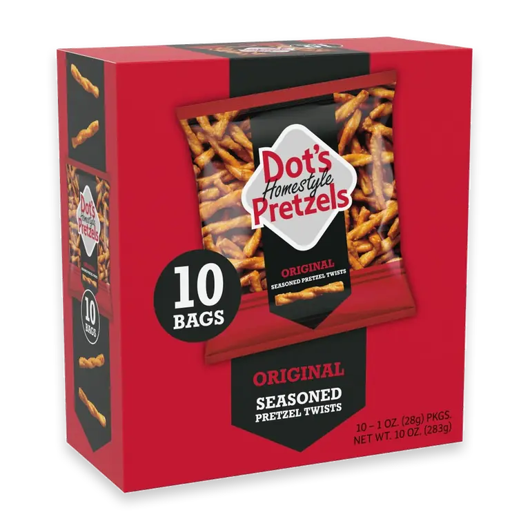 DOT'S Homestyle Pretzels Original Seasoned Pretzel Twists Bags