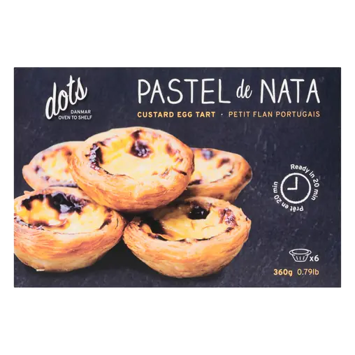 Pastel de Nata Portuguese Custard Egg Tart 350 g
