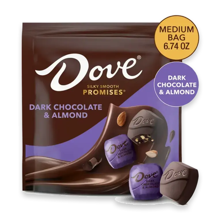 Dove Promises Dark Chocolate & Almond Candy Large Bag
