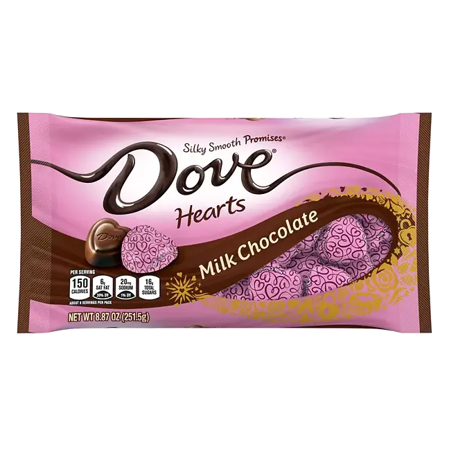 Milk Chocolate Hearts Promises