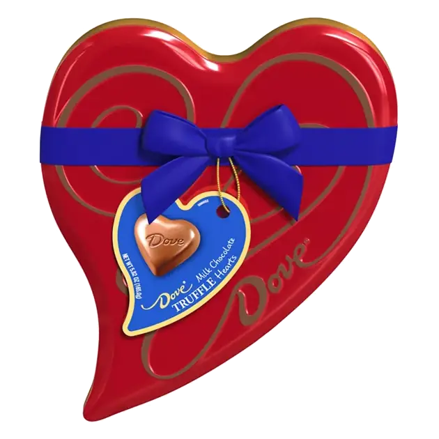 Milk Chocolate, Truffle Hearts