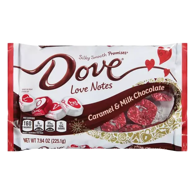 Promises Caramel & Milk Chocolate, Love Notes