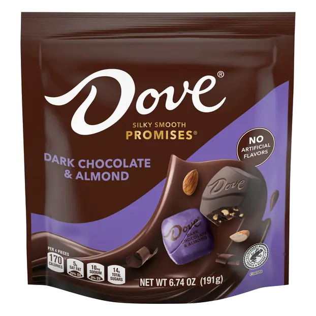 Promises Dark Chocolate & Almond Candy