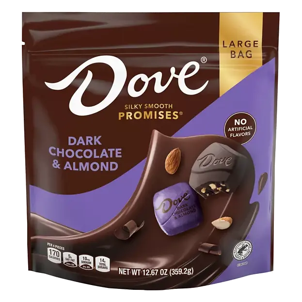 Promises Silky Smooth Dark Chocolate & Almond Large Bag
