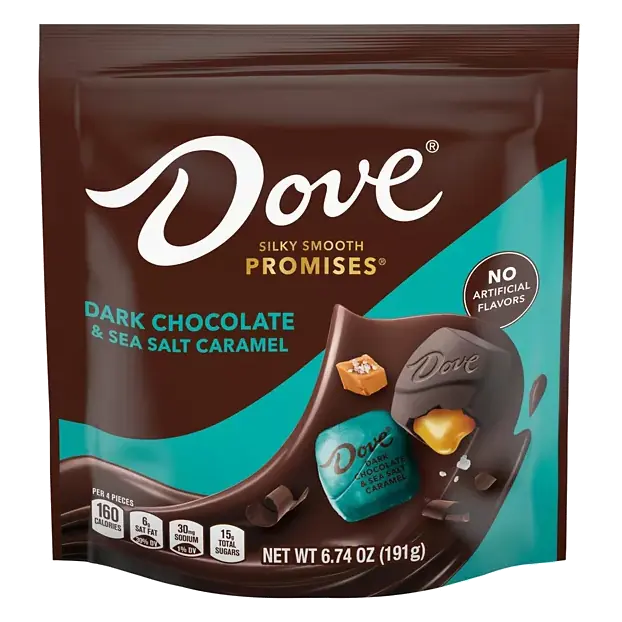 Promises Silky Smooth Dark Chocolate & Sea Salt Caramel