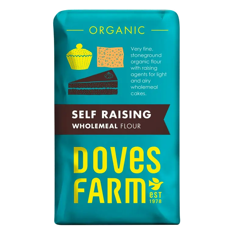 Organic Self Raising Wholemeal Flour 1kg