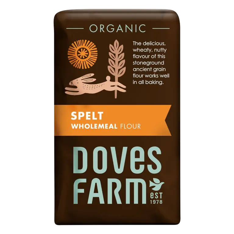 Organic Whole Meal Spelt Flour 1kg