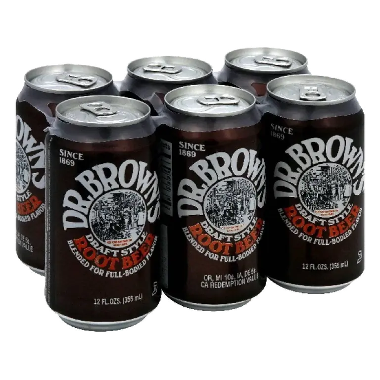 Dr. Browns Draft Style Root Beer Bottles, 6pk/12 fl oz