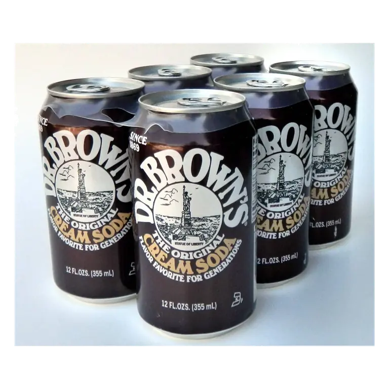 Dr. Brown's The Original Cream Soda, 6pk/12 fl oz: Non-Caffeinated