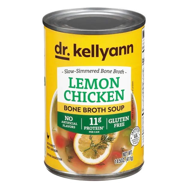 Lemon Chicken Savory Bone Broth Soup