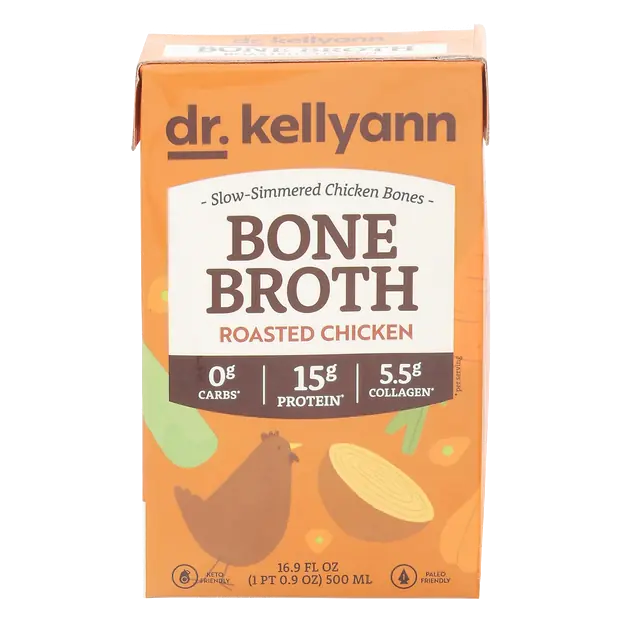 Roasted Chicken Bone Broth