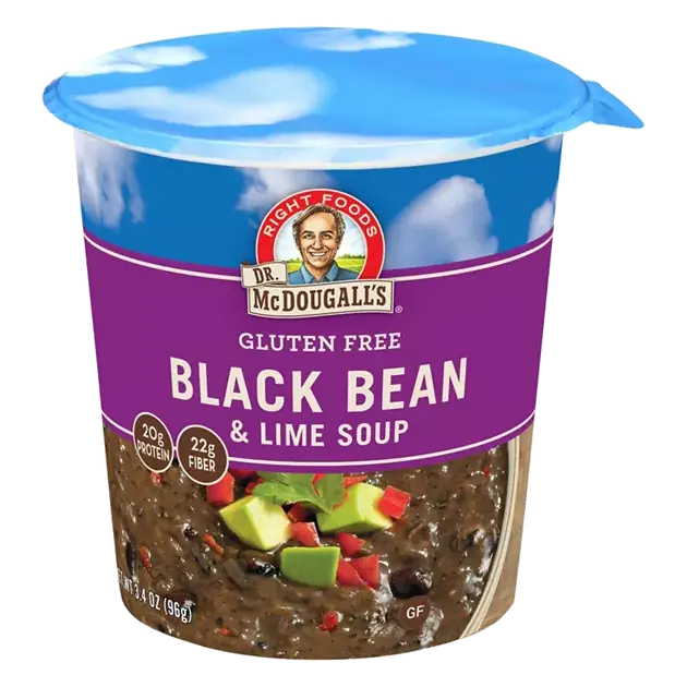 Gluten Free Black Bean & Lime Soup