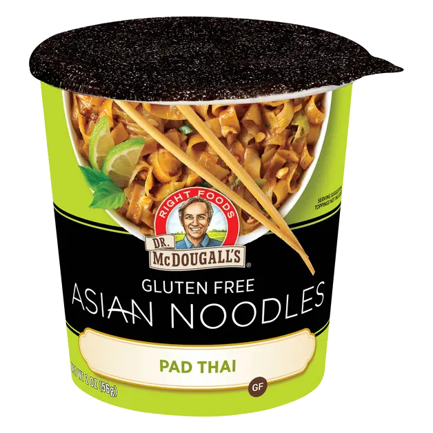 Gluten Free Pad Thai Asian Noodles Cup