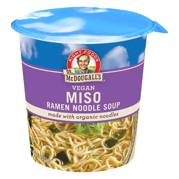 Vegan Miso Ramen Noodle Soup Cup