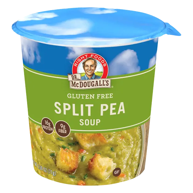 Vegan Split Pea Soup Cup
