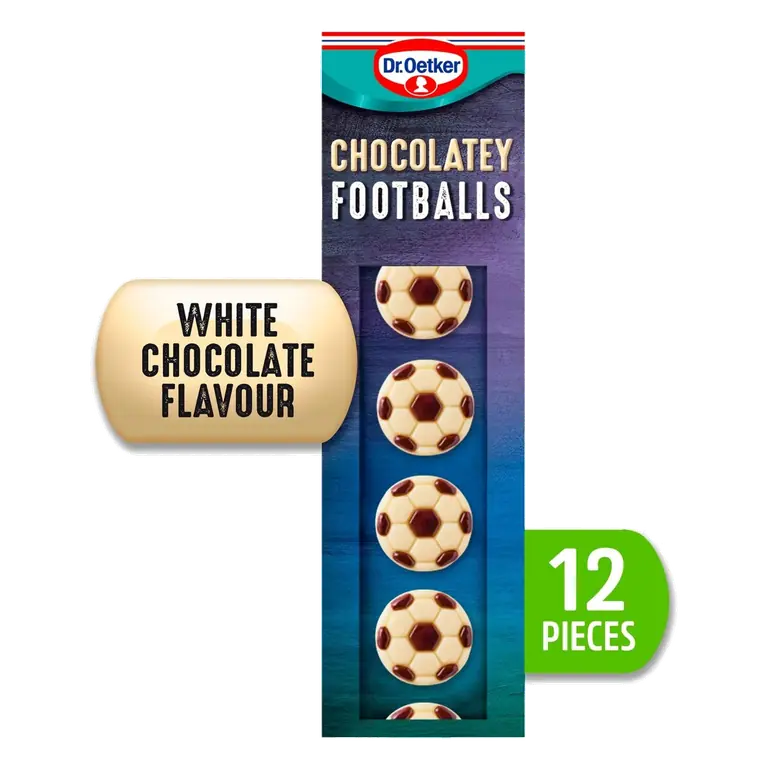 Dr. Oetker Chocolatey Footballs 18G