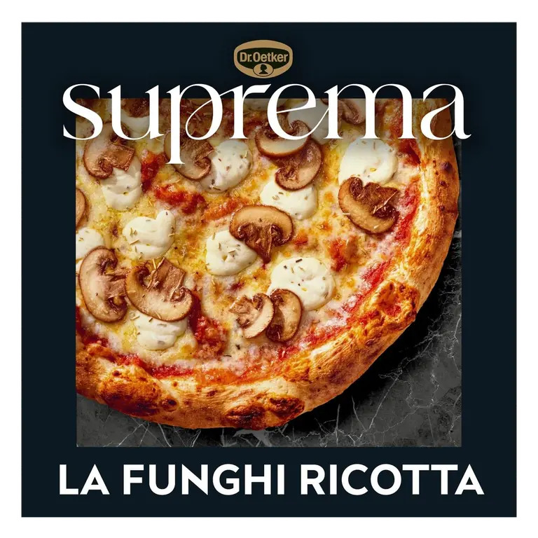 Dr. Oetker Suprema Funghi Ricotta Mushroom Sourdough Pizza 454g