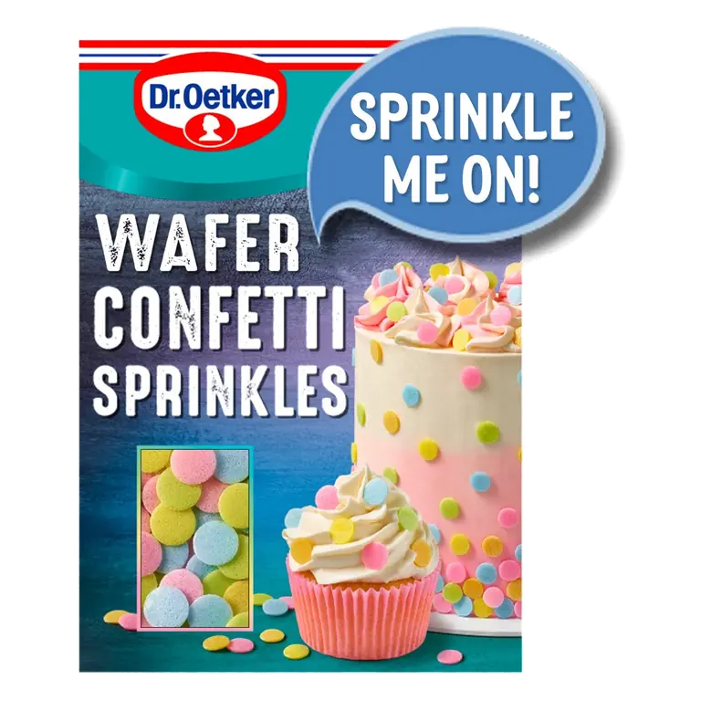 Dr. Oetker Wafer Confetti Sprinkles 9G