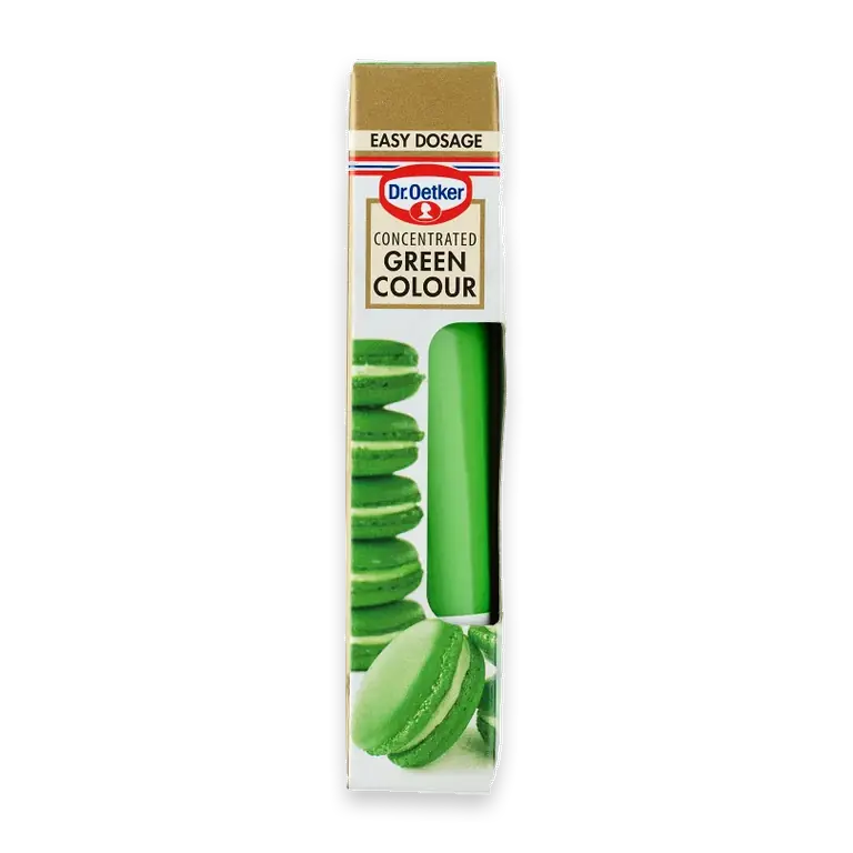 Baktillbehör Hushållsfärg Grön Gel 15g Dr. Oetker