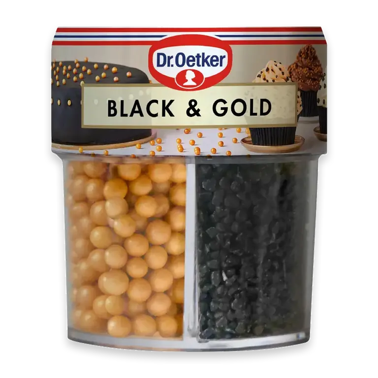 Black & Gold Srössel 4-cell 78g Dr. Oetker