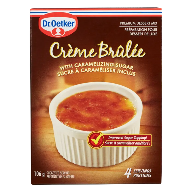 Dessert Mix Crème Brûlée 106 g