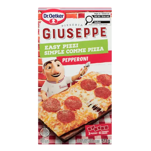 Giuseppe Frozen Easy Pizzi Pizza Pepperoni 573 g