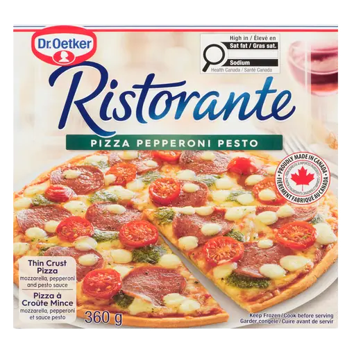 Ristorante Frozen Pizza Pepperoni Pesto 360 g