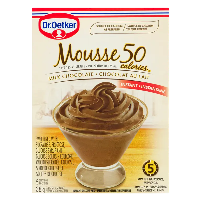 Shirriff Instant Dessert Mix Mousse Light Chocolate 38 g