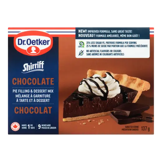 Shirriff Pie Filling & Dessert Mix Chocolate 137 g