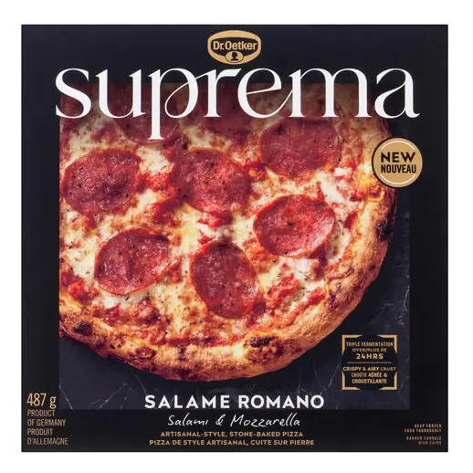 Suprema Frozen Pizza Salame Romano 487 g