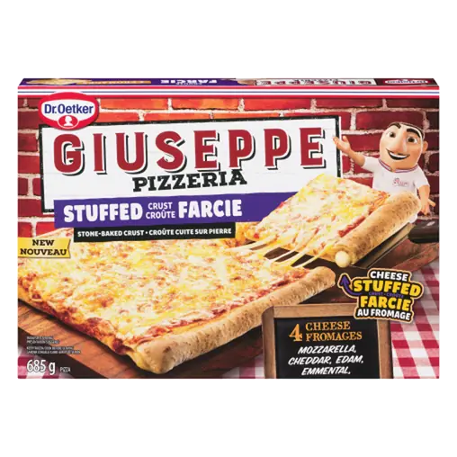 Frozen Stuffed Crust Pizza 4 Cheese 685 g
