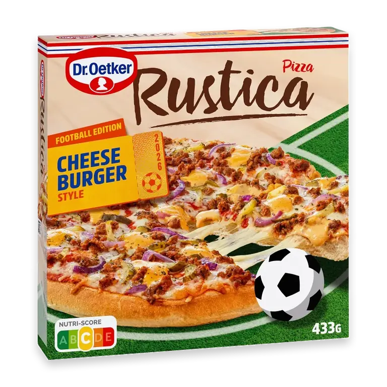 Pizza Rustica Cheeseburger style 433g