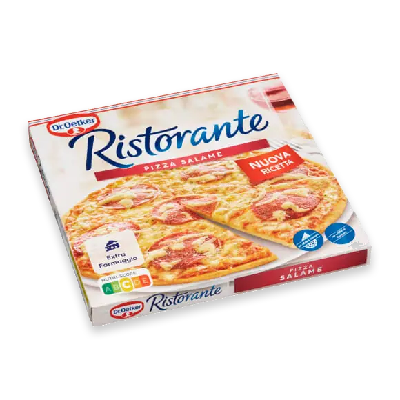 Pizza Salame Ristorante Fryst