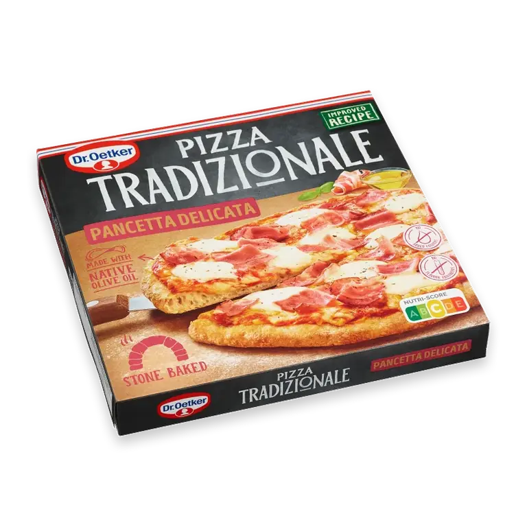 Pizza Tradizionale Pancetta delicata 390g Dr. Oetker