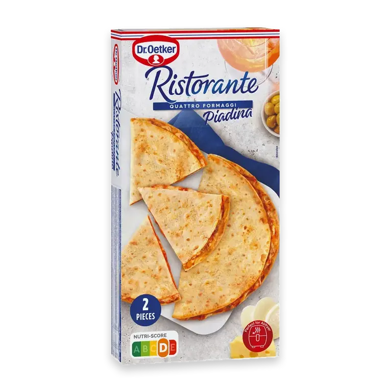 Ristorante Piadina 4 formaggi 280g